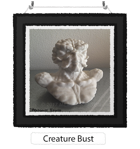 creature bust